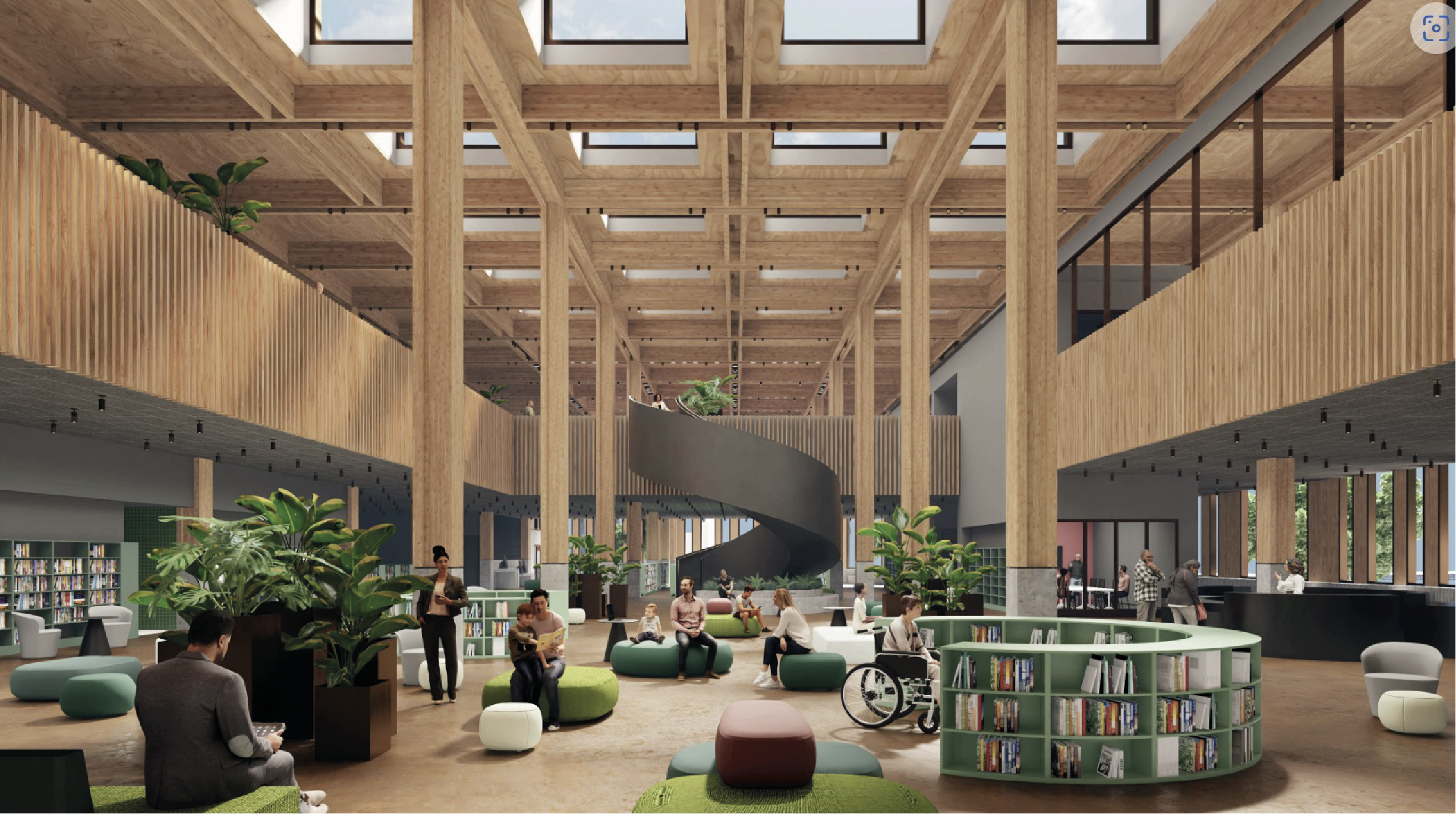 MULTNOMAH COUNTY FLAGSHIP LIBRARY